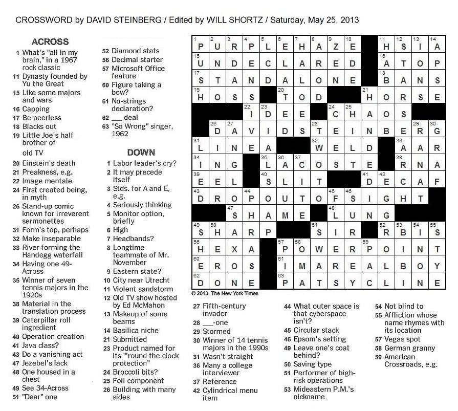 do latin homework crossword puzzle clue